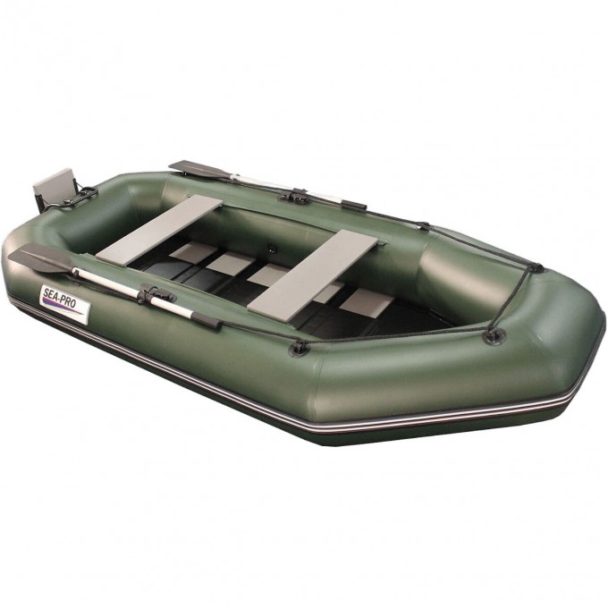 Лодка ПВХ SEA-PRO 280C зеленая 280CZ